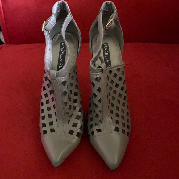 Gray high heels size 8 - Picture 1 of 4